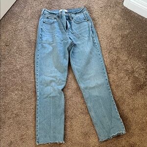 Abercrombie mid rise 90s straight